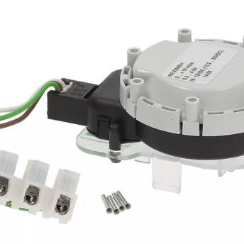 Horeca Parts - Hydrostat / Pressostat, zakres ciśnienia 0–3 mbar, połączenie 6 mm, przyłącze ciśnieniowe 6 mm  - Elektryczny piec parowy Rational