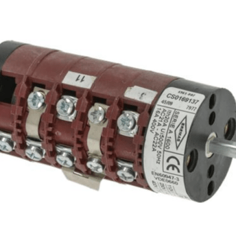 Horeca Parts - Przełącznik obrotowy krzywkowy 7 pozycyjny 1-2-3-4-5-6-7 9-biegunowy 400V 16A 4x5mm - Piec konwekcyjno-parowy elektryczny Giorik (3057145)