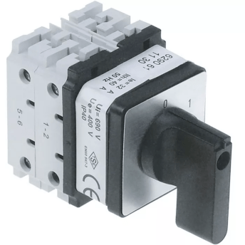 Horeca Parts - Przełącznik obrotowy krzywkowy 2 pozycyjny 8-biegunowy 400V 32A 3no 5x5mm - Cookmax (7155513)