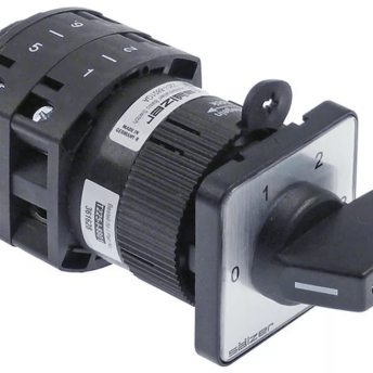 Horeca Parts - Przełącznik obrotowy krzywkowy 4 pozycyjny 0-1-2-3 4-biegunowy 440V 32A - Rożen elektryczny Universo