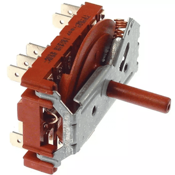 Horeca Parts - Przełącznik obrotowy krzywkowy 3 pozycyjny 1-2-3 5-biegunowy 400V 16A 6x4,6mm - Kocioł warzelny elektryczny Zanussi (40K8614)
