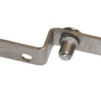 Horeca Parts - Wspornik ze stali nierdzewnej, wys. 12 mm, dł. 86 mm, szer. 10 mm, do wyłącznika magnetycznego - Zmywarka typu taśmowego Lamber