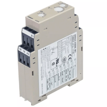 Horeca Parts - Przekaźnik czasowy montaż na szynie DIN, zakres 0,1s–1200h, przyłącza śrubowe, 5A - Omron