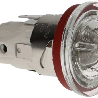 Horeca Parts - Lampka kompletna piekarnika E14, 230V, 15W, średnica montażowa 35,5 mm, złącze męskie Faston 6,3 mm, odporność temperaturowa 300°C - Convotherm
