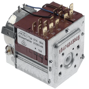Horeca Parts - Timer 6 komór 230V 50/60Hz - Zmywarka kapturowa Winterhalter (5025128)