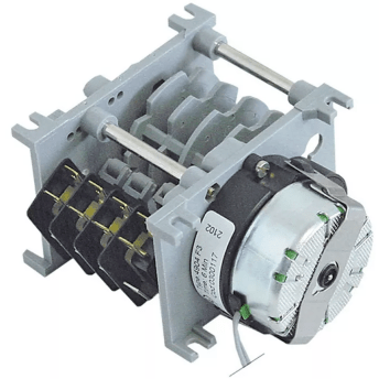 Horeca Parts - Timer 1 silnik 4 komory czas pracy 6min 230V - Zmywarka kapturowa Dihr, Kromo, Lamber (3322231)