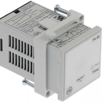 Horeca Parts - Przekaźnik czasowy P.35.002, 48–230V, 3s–60min, 35×35 mm - CDC