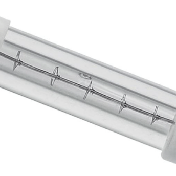 Horeca Parts - Lampa na podczerwień, Gniazdo R7s 230 V 200 W, długość 117,6 mm, w osłonie