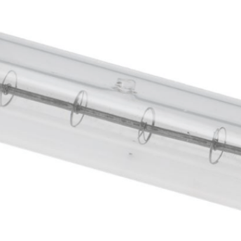 Horeca Parts - Lampa na podczerwień, gniazdo R7s, 230 V, 500 W, długość 117,6 mm, w osłonie