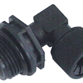 Horeca Parts - Złączka węża z nakrętką kołpakową, kolankowa, waga 0,006 kg - Meiko