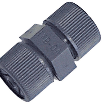 Horeca Parts - Złączka węża prosta, wąż Ø 4x6–4x6 mm, 0,008 kg - Ascaso