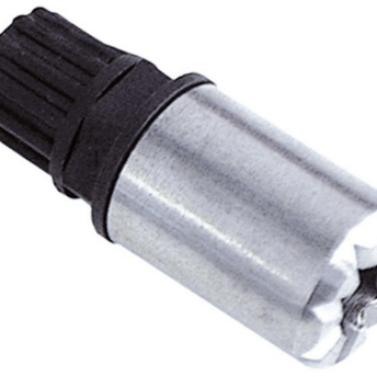 Horeca Parts - Filtr ssący ze stali nierdzewnej Ø 21 mm, długość 51 mm, przyłącze węża Ø 4x6 mm, z zaworem zwrotnym - Seko
