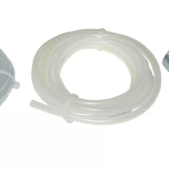 Horeca Parts - Zestaw montażowy węża dozownika płynu nabłyszczającego, wąż ø 4x6 mm, długość 2 m, PVC/nylon - Microdos