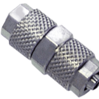 Horeca Parts - Złączka śrubowa prosta z mosiądzu niklowanego, wąż Ø 4x6 mm, 0,020 kg - Ascaso