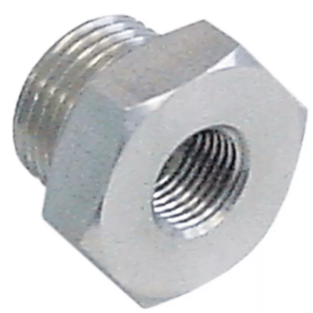 Horeca Parts - Złącze śrubowe przyłącza ciśnieniowego, stal nierdzewna, T1: 3/8" ET, T2: M10x1 IT, waga 0,030 kg - Ecolab