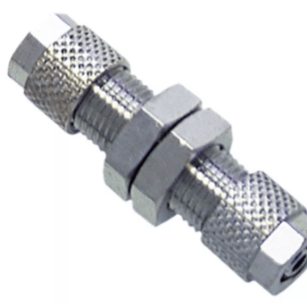 Horeca Parts - Złączka przelotowa ø 6×8 mm, prosta, mosiądz niklowany, waga 0,040 kg - Ascaso