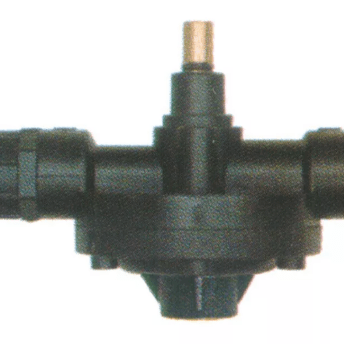 Horeca Parts - Pompa dozująca typ 2001 do nabłyszczacza, wlot 4×6 mm, przyłącze ciśnieniowe M12×1, wylot M10×1, zawór PTFE, sprężyna 1,2 mm, kod VNR/U2, waga 0,175 kg - Germac