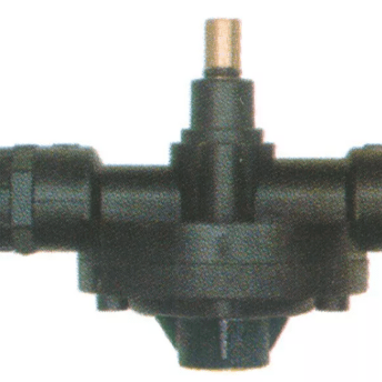 Horeca Parts - Pompa dozująca typ 2001 do nabłyszczacza, wlot 4×6 mm, przyłącze ciśnieniowe M12×1, wylot 8 mm, kula PTFE, sprężyna 1 mm, kod VNR/D1, waga 0,184 kg - Germac
