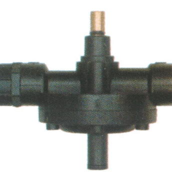 Horeca Parts - Pompa dozująca typ 2001 do nabłyszczacza, wlot 4×6 mm, przyłącze ciśnieniowe 11 mm, wylot M10×1, kula SS, sprężyna 1 mm, kod VNR/A3 - Germac