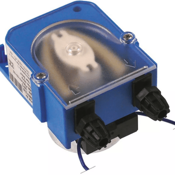 Horeca Parts - Pompa dozująca bez sterowania 0,5 l/h, 24V AC, do nabłyszczacza, wąż Ø 4×6 mm silikonowy - Microdos