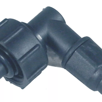 Horeca Parts - Obrotowe przyłącze węża 4×6 mm, gwint M10×1, tworzywo sztuczne, waga 0,008 kg - Aqua