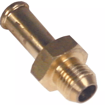 Horeca Parts - Złączka węża z gwintem M10x1, przepust ø 7,5 mm, waga 0,010 kg - Ascaso