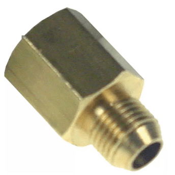 Horeca Parts - Złącze węża M10×1, ø 4×6 mm, mosiądz, waga 0,019 kg