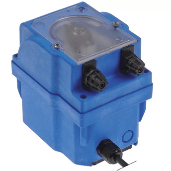 Horeca Parts - Pompa dozująca z regulacją prędkości 1 l/h, 24V AC, do nabłyszczacza, wąż Ø 4×6 mm silikonowy - Microdos