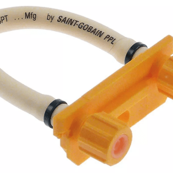 Horeca Parts - Wąż dozujący detergent, Santoprene Ø 6x4 mm, z uchwytem - Saier
