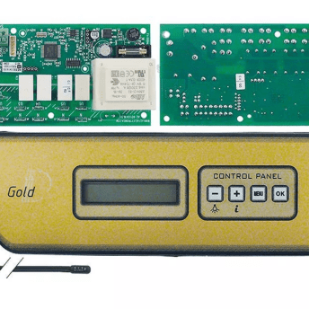 Horeca Parts - Zestaw PCB golden edition, płyta zasilająca i centralka, 155x73 mm, 3 sondy IP68 - Desmon