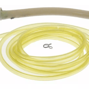 Horeca Parts - Wąż dozownika, wąż ø 6x10 mm, długość 135 mm, wąż ø 4 mm, Santoprene - Krupps