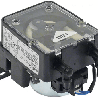 Horeca Parts - Pompa dozująca z regulacją częstotliwości 3 l/h, 230V AC, do detergentu, wąż kątowy Ø 4×6 mm Santoprene - Seko