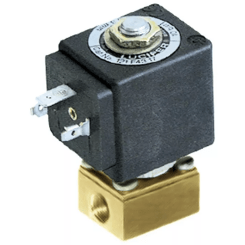 Horeca Parts - Zawór elektromagnetyczny 2-drożny 230 VAC przyłącze 1/8" DN 2,5mm gniazdo nasuwane DIN -20° do 130°C - Ekspres do kawy Astoria Cma (1120461)