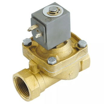 Horeca Parts - Zawór elektromagnetyczny 230 VAC przyłącze 1" l 105mm dn 18,5mm gniazdo nasuwane din -60 do +170°C (3120112)