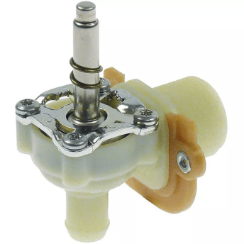 Horeca Parts - Korpus elektrozaworu pojedynczego, kątowa, wejście 3/4", wyjście 14,5 mm DN10, t.max 90°C - Müller