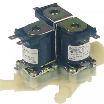 Horeca Parts - Zawór elektromagnetyczny potrójny prosty 230V wlot 3/4" wylot 11.5mm maks. temp. 90°C