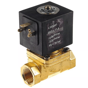 Horeca Parts - Zawór elektromagnetyczny 2-drożny 230VAC wlot 1/2" wylot 1/2" przyłącze 1/2" dł. 66mm DN 11,5mm - Zmywarka Emmepi (5038350)