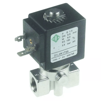 Horeca Parts - Elektrozawór 2-drożny 230V 1/4" zakres temperatury -10 do 140°C - Piec konwekcyjno-parowy elektryczny Zanussi (4007016)