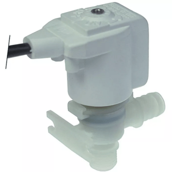 Horeca Parts - Zawór elektromagnetyczny pojedynczy kątowy 230V długość kabla 600mm wlot 1/4 "mm - Kostkarka do lodu Brema, Ntf