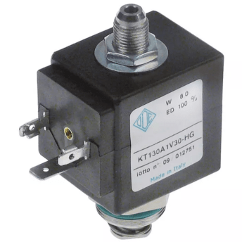 Horeca Parts - Zawór elektromagnetyczny stal nierdzewna 230 VAC przyłącze 1/8" / m22x1 3-drożny -10 do 140° (1120037)