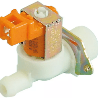 Horeca Parts - Elektrozawór 1-drożny prosty, 230VAC, plastikowy, wlot 3/4", 20 l/min, max 90°C