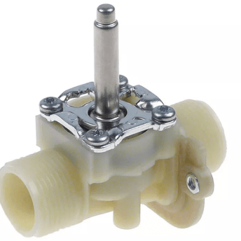 Horeca Parts - Korpus elektrozaworu pojedynczy, prosty, plastikowy, wejście/wyjście 3/4", t.max 90°C - Meiko