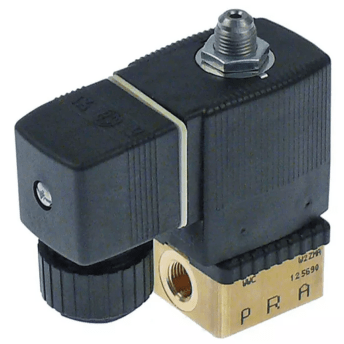 Horeca Parts - Zawór elektromagnetyczny 2-drożny 24VDC wlot 1/8" wylot 1/8" przyłącze 1/8" l 32mm t.max. 100°C (5156276)