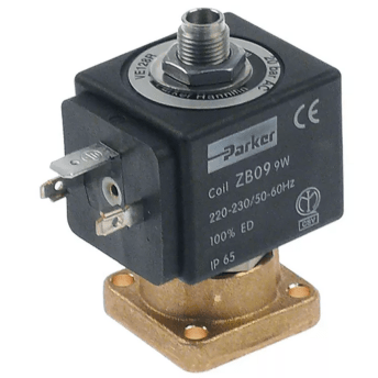 Horeca Parts - Elektromagnes 3-drożny 230VAC 9W 50/60Hz poł. 1/8" zakres temp. -20 do 140°C - Ekspres do kawy Brasilia (1120351)