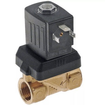 Horeca Parts - Elektrozawór 2-drogowy 24 VAC, przyłącze 1/2", długość 58 mm, DN 13 mm - Bürkert