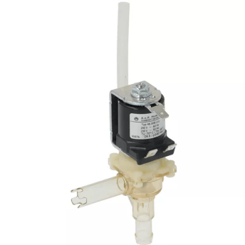 Horeca Parts - Zawór elektromagnetyczny pojedynczy kątowy 230VAC wlot 12mm wylot 10.5mm DN8 t.max. 98°C