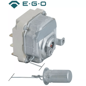 Horeca Parts - Termostat dwubiegunowy 2CO, zakres 45/52°C, T.max 52°C, 16A - Ego