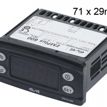 Horeca Parts - Termometr Eliwell typ Emplus 600 wymiary montażowe 71x29mm napięcie 230V AC (5110605)