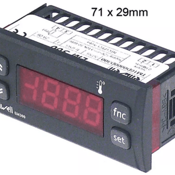 Horeca Parts - Termometr Eliwell typ em300 wymiar montażowy 71x29mm od -55 do 140°C 12VAC/dc NTC/PTC (3394331)