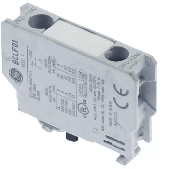 Horeca Parts - Stycznik pomocniczy, 1 styk NC, AC15: 6 A, do styczników CL+LS_K, połączenie śrubowe, AC-12: 10 A